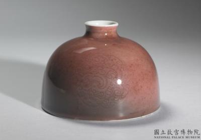 图片[3]-Flat bulbous vase with red glaze, Qing dynasty, Kangxi reign (1662-1722)-China Archive